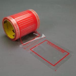 Scotch Pouch Tape 829, 5 in x 6 in, 12 Roll/Caseimage