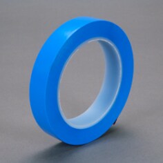 Scotch® High Temperature Fine Line Tape 4737S Blue, 3/4 in x 36 yd 5.4 mil, 48 per case Bulk