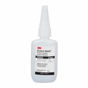 3M™ Scotch-Weld Plastic & Rubber Instant Adhesive PR600, Clear, 50 Gram, 10/Case image 3M™ Scotch-Weld Plastic & Rubber Instant Adhesive PR600, Clear, 50 Gram, 10/Caseimage