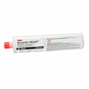 3M™ Scotch-Weld Surface Insensitive Instant Adhesive SI Gel, Clear, 300 Gram, 12/Caseimage