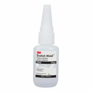 3M™ Scotch-Weld Plastic & Rubber Instant Adhesive PR40, Clear, 20 Gram, 10 Bottles/Case image 3M™ Scotch-Weld Plastic & Rubber Instant Adhesive PR40, Clear, 20 Gram, 10 Bottles/Caseimage