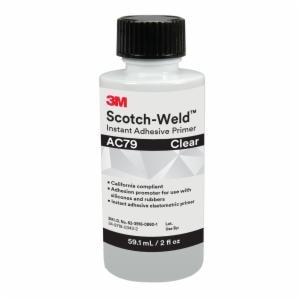 3M™ Scotch-Weld Instant Adhesive Primer AC79, Clear, 2 fl oz, 10 Bottles/Case image 3M™ Scotch-Weld Instant Adhesive Primer AC79, Clear, 2 fl oz, 10 Bottles/Caseimage