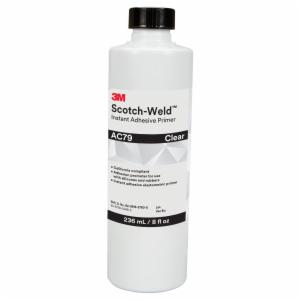 3M™ Scotch-Weld Instant Adhesive Primer AC79, Clear, 8 fl o, 4 Bottles/Case image 3M™ Scotch-Weld Instant Adhesive Primer AC79, Clear, 8 fl o, 4 Bottles/Caseimage