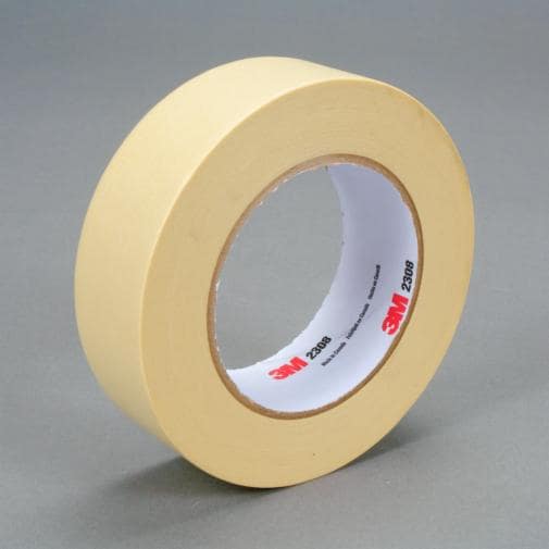 3M™ Masking Tape 2308, Tan, 24 mm x 55 m, 5.3 mil, 36/case 3M Malaysia