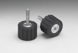 3M™ Rubber Slotted Expander Wheel 77718, 1-1/2 in x 1 in 1/4 Diameter Shank image 3M™ Rubber Slotted Expander Wheel 77718, 1-1/2 in x 1 in 1/4 Diameter Shankimage