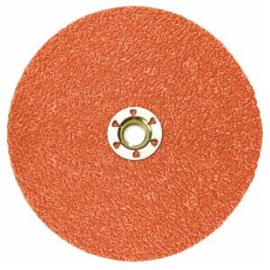 3M™ Cubitron II Fibre Disc 987C, 36+, TN Quick Change , 4-1/2 in x MISC, Die TN450E,25/Bag, 100 ea/Caseimage