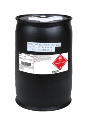 3M™ High Performance Industrial Plastic Adhesive 4693, Light Amber, 55 Gallon (54 Gallon Net), Drum image 3M™ High Performance Industrial Plastic Adhesive 4693, Light Amber, 55 Gallon (54 Gallon Net), Drumimage