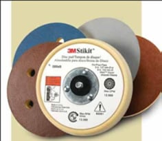 3M™ Roloc™ Gummistödplatta, Hård, 25mm, 5 st/krt