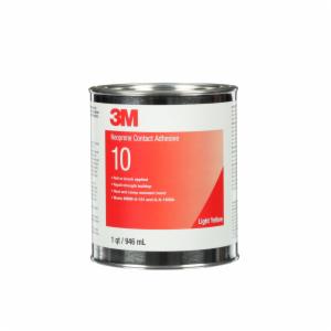 3M™ Neoprene Contact Adhesive 10, Light Yellow, 1 Quart, 12 Can/Case image 3M™ Neoprene Contact Adhesive 10, Light Yellow, 1 Quart, 12 Can/Caseimage