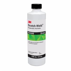 3M™ Scotch-Weld Anaerobic Activator AC649, Green, 8 fl oz Bottle, 4/case image 3M™ Scotch-Weld Anaerobic Activator AC649, Green, 8 fl oz Bottle, 4/caseimage