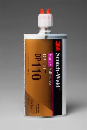 3M™ Scotch-Weld Epoxy Adhesive DP110, Gray, 200 mL Duo-Pak, 12 Pack/Case image 3M™ Scotch-Weld Epoxy Adhesive DP110, Gray, 200 mL Duo-Pak, 12 Pack/Caseimage