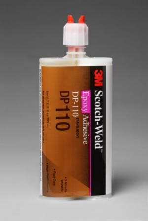 3M™ Scotch-Weld Epoxy Adhesive DP110, Translucent, 200 mL Duo-Pak, 12/Case image 3M™ Scotch-Weld Epoxy Adhesive DP110, Translucent, 200 mL Duo-Pak, 12/Caseimage
