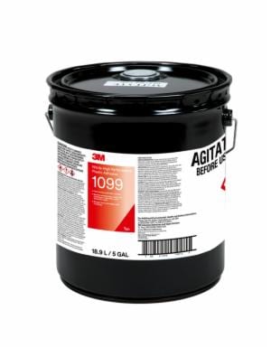3M™ Nitrile High Performance Plastic Adhesive 1099, Tan, 5 Gallon (Pail), 1 Can/Drum image 3M™ Nitrile High Performance Plastic Adhesive 1099, Tan, 5 Gallon (Pail), 1 Can/Drumimage