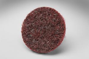 Scotch-Brite Roloc Surface Conditioning Disc, SC-DM, A/O Medium, TSM, 1 in, SPR 22451D, 50/Carton, 200 ea/Caseimage