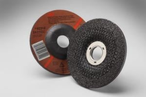 3M™ General Purpose Depressed Center Wheel, 24, T27, 4-1/2 in x 1/4 in x 7/8 in, 10/Carton, 40 ea/Case image 3M™ General Purpose Depressed Center Wheel, 24, T27, 4-1/2 in x 1/4 in x 7/8 in, 10/Carton, 40 ea/Caseimage