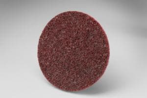 Scotch-Brite Roloc SC Surface Conditioning Disc, SC-DS, A/O Medium, TS, 4 in, 25/Carton, 100 ea/Caseimage