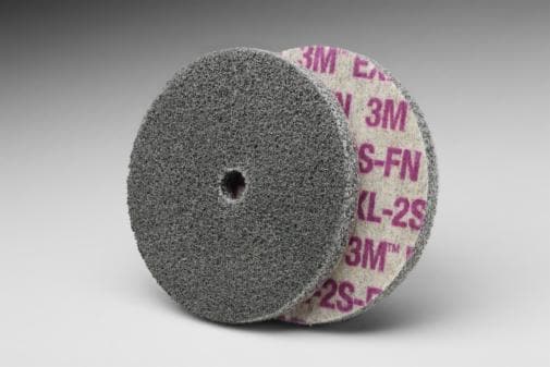 Scotch-Brite(TM) EXL Unitized Wheel, 3in x 1/4in x 3/8in 2SFIN