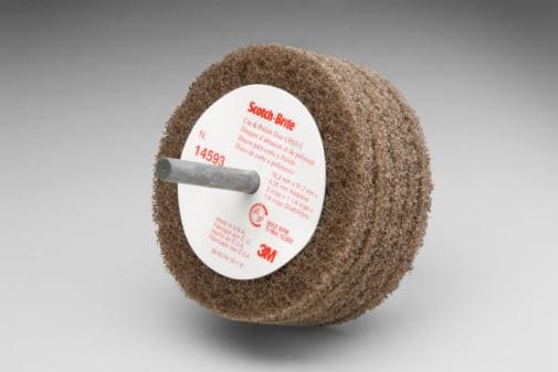 Scotch-Brite(TM) Cut and Polish Disc CPD5, 3in x 1-1/4in x 1/4in