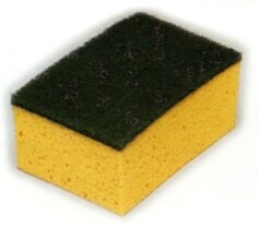 3M™ Scotch-Brite™ Accoppaito Spugna Gigante 740 Termosaldata 170 x 100 x 70, 96 pezzi/confezione
