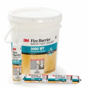 3M™ Fire Barrier Water Tight Sealant 3000WT, Gray, 20 fl oz Sausage Pack, 12 Each/Caseimage
