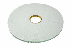 3M™ Double Coated Urethane Foam Tape 4008, Off White, 1/4 in x 36 yd, 125 mil, 36 Roll/Case image 3M™ Double Coated Urethane Foam Tape 4008, Off White, 1/4 in x 36 yd, 125 mil, 36 Roll/Caseimage