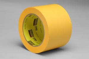 Scotch Ultimate Paint Edge Masking Tape 2460, Gold, 3 in x 60 yd, 3.3 mil, 12 Rolls/Caseimage