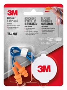 3M(TM) Reusable Earplugs Corded