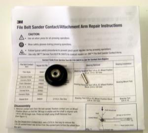 3M™ File Belt Arm #28370 Repair Kit 30668image