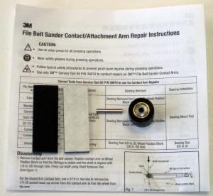 3M™ File Belt Arm #28371 Repair Kit 30664image