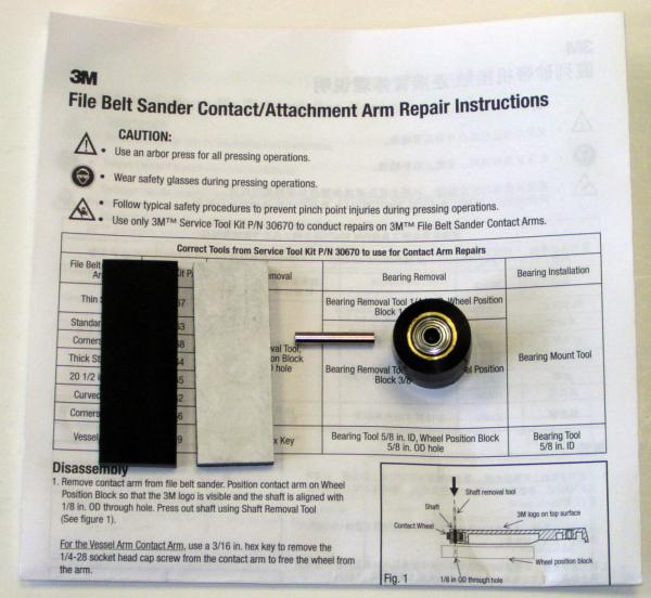 ™ File Belt Arm #28371 Repair Kit 30664