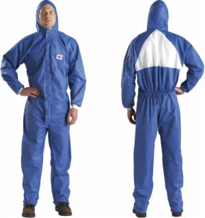 3M Protective Coverall 4530 Blue & White Type 5/6 Size Small 20/caseimage