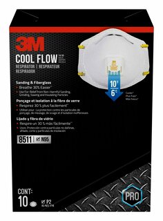 3M(TM) Sanding and Fiberglass Respirator 8511HB1-C-PS