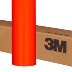 3M™ Scotchcal™ ElectroCut™ Graphic Film Series 7725SE-414 Red Orange Fluorescent, 48 in x 50 yd