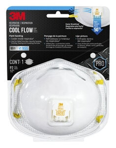 3M™ Respirator with Cool Flow™ Valve Paint Prep 8511