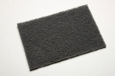 Scotch-Brite™ Blending Hand Pad 7446, 6 in x 9 in S MED, Gray