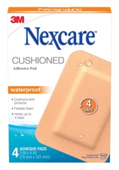 Nexcare™ Cushioned Adhesive Pad AWP34, 3 in x 4 in | 3M United States