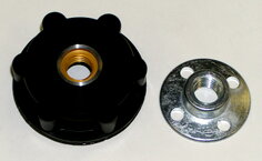 3M Disc Pad Hub And Retainer Nut PN28416, 2-1/2 in x M14-2 Int.