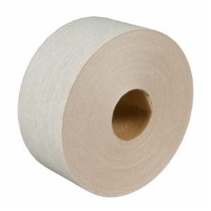 3M™ Water Activated Paper Tape 6145, White, Light Duty Reinforced, 6inx 4500 ft, Pallet Pack image 3M™ Water Activated Paper Tape 6145, White, Light Duty Reinforced, 6inx 4500 ft, Pallet Packimage