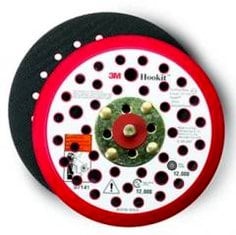 3M™ Hookit™ Clean Sanding Bakplate, 75mm, 3 hull, 10 stk/krt