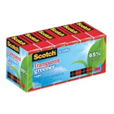 612-6P Scotch(R) Transparent Greener Tape
