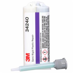 3M™ Semi-Rigid Plastic Repair 34240, 47.3 mL Cartridge 6/Caseimage