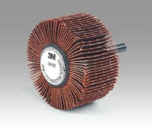 3M™ Flap Wheel 747D, 60 X-weight, Type 83, 1 in x 1 in x 1/4 in, 10 ea/Caseimage