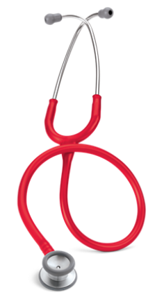 3M™ Littmann® Classic II Pediatric Stethoscope, Red Tube, 28 inch, 2113R