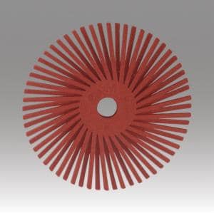 Scotch-Brite Radial Bristle Disc, 1 in x 1/8 in 220, 2000 ea/Caseimage