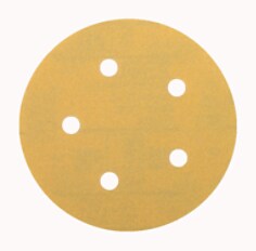 3M(TM) Hookit(TM) Paper Disc 216U, 5 Holes