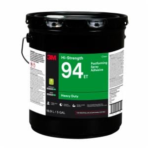 3M™ Hi-Strength 94, ET Adhesive, Clear, 1 Gallon, 1 Can/Case, Sampleimage
