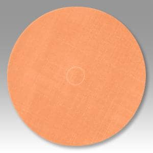 3M™ Trizact Hookit Film Disc 268XA, A5 3MIL, Orange, 6 in x NH, Die 600Z, 25/Carton, 100 ea/Caseimage