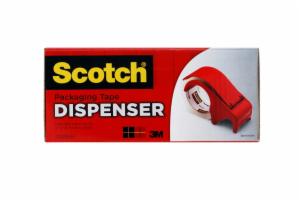 Scotch Packaging Tape Hand Dispenser, DP-300-RD image Scotch Packaging Tape Hand Dispenser, DP-300-RDimage