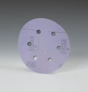 3M™ Hookit Film Disc 360L, P320, 6 in x NH, D/F 6HL, Die 600HZimage