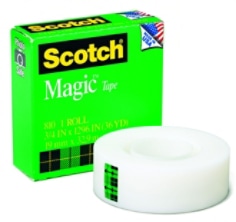 Scotch Magic Tape 810 19mm x 33m 144/ctn